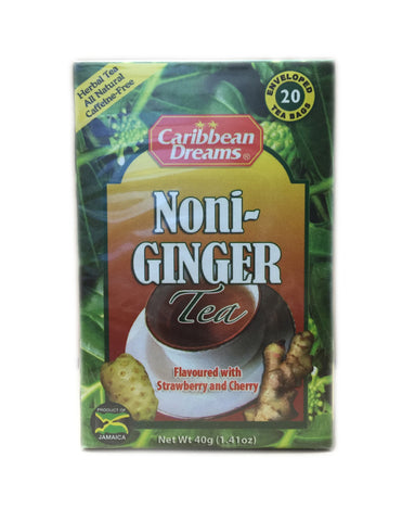 <b>CARIBBEAN DREAMS</b><br>Noni-Ginger Tea - 20 Bags