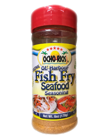 <b>OCHO RIOS</b><br>Fish Fry Seafood Seasoning