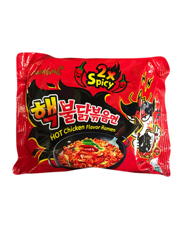 <b>SAMYANG</b><br>2X Spicy Hot Chicken Flavor Ramen 1-pack