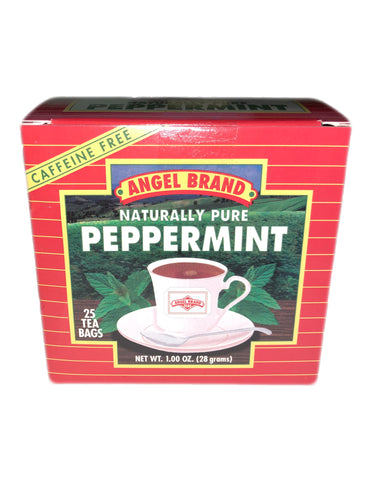 <b>ANGEL BRAND</b><br>Naturally Pure Peppermint Tea - 25 Bags