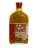 <b>AUNT MAY'S</b><br>Hot Bajan Yellow Pepper Sauce