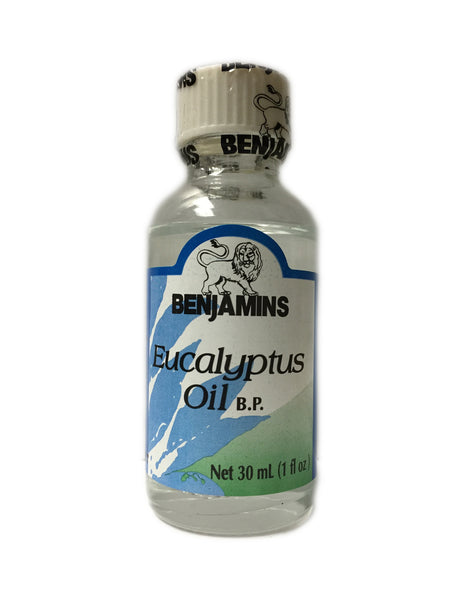 <b>BENJAMINS</b><br>Eucalyptus Oil