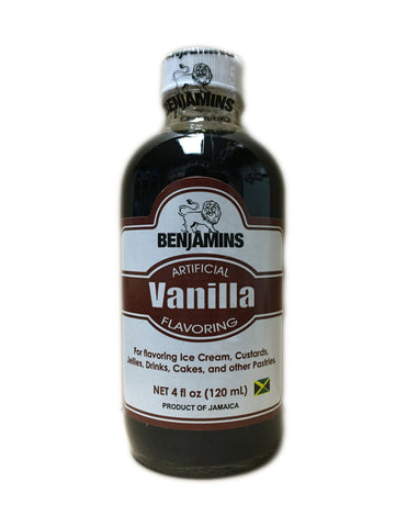 <b>BENJAMINS</b><br>Artificial Vanilla Flavouring