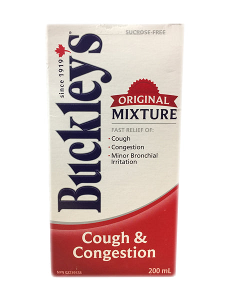 <b>BUCKLEY'S</b><br>Cough & Congestion