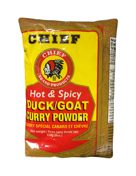 <b>CHIEF</b><br>Hot and Spicy Duck and Goat Curry Powder