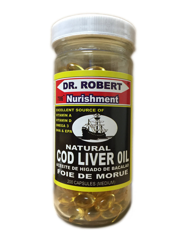 DR. ROBERT Natural Cod Liver Oil – Dat Moi Market