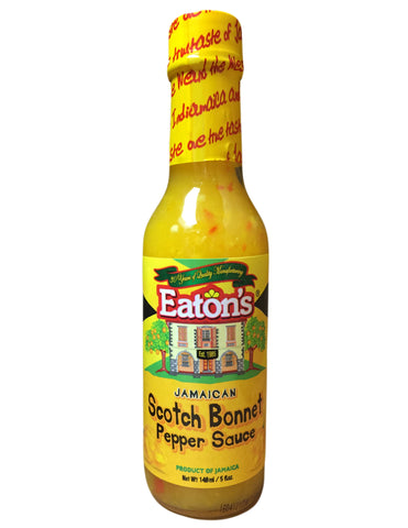 <b>EATON'S</b><br>Jamaican Scotch Bonnet Pepper Sauce