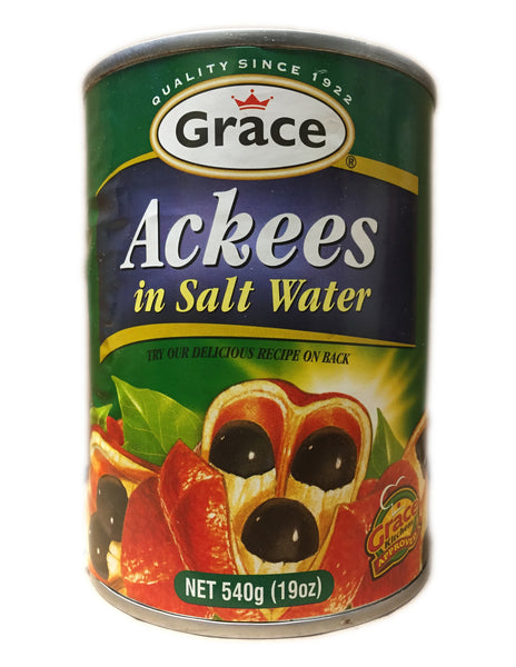 <b>GRACE</b><br>Ackees in Salt Water