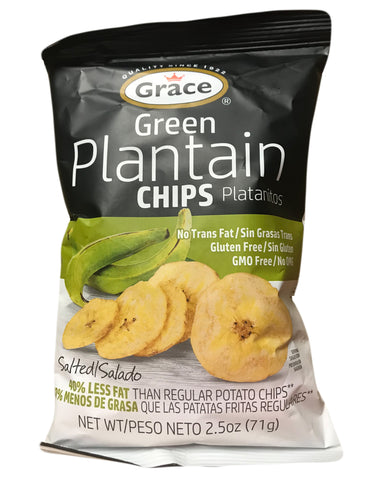 <b>GRACE</b><br>Green Plantain Chips
