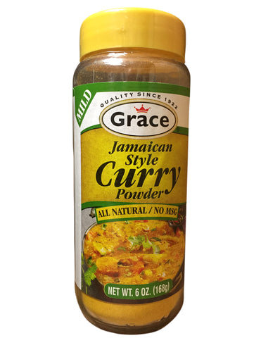 <b>GRACE</b><br>Jamaican Style Mild Curry Powder