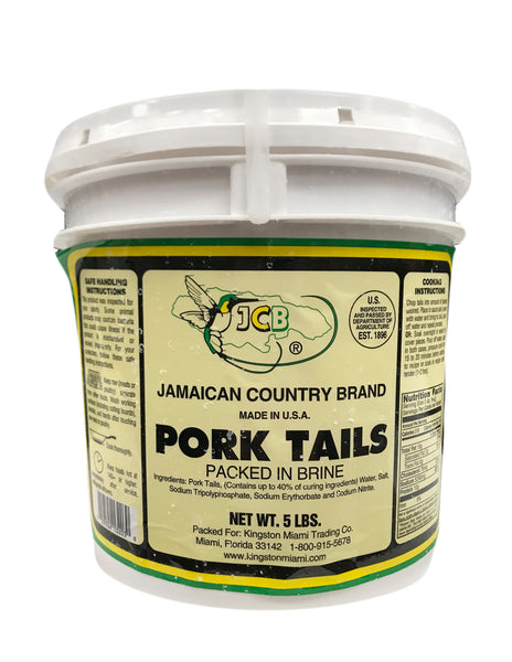 <b>JAMAICAN COUNTRY BRAND</b><br>Pork Tails Packed In Brine