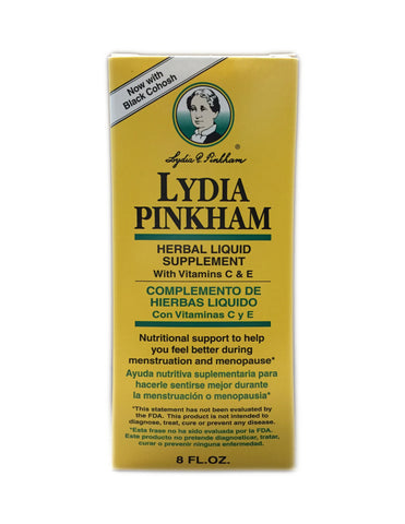 <b>LYDIA PINKHAM</b><br>Herbal Liquid Supplement