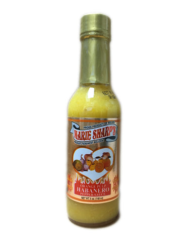 <b>MARIE SHARP'S</b><br>Orange Pulp Habanero Sauce (Hot)