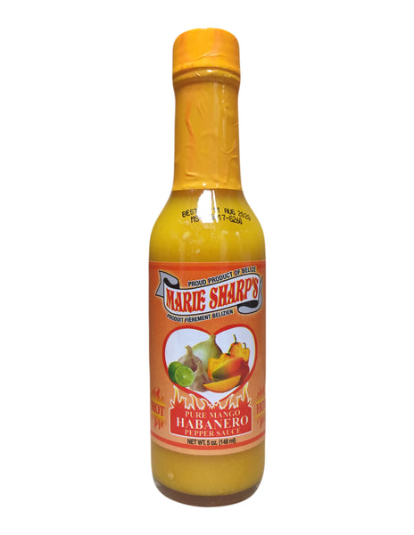 <b>MARIE SHARP'S</b><br>Pure Mango Habanero Pepper Sauce