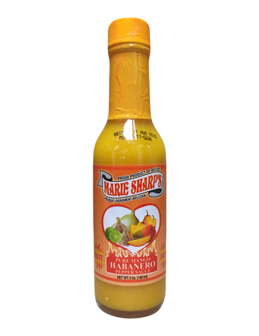 <b>MARIE SHARP'S</b><br>Pure Mango Habanero Pepper Sauce