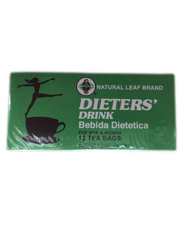 <b>NATURAL LEAF BRAND</b><br>Dieters' Drink - 12 Bags