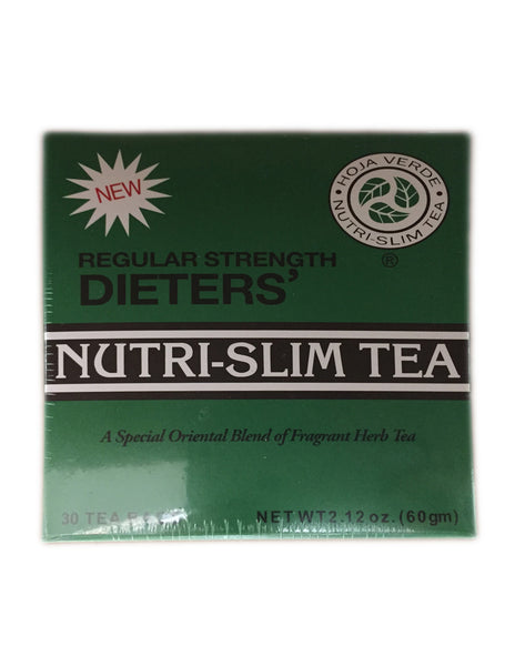<b>NUTRI-SLIM TEA</b><br>Dieters Tea (Regular Strength) - 30 Bags