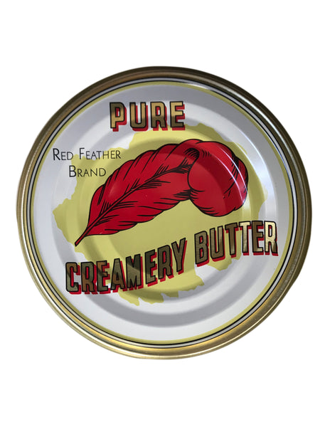 <b>RED FEATHER BRAND</b><br>Pure Creamery Butter