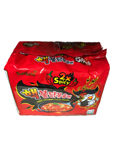 <b>SAMYANG</b><br>Hot Chicken Flavor Ramen (2X Spicy) Family Pack