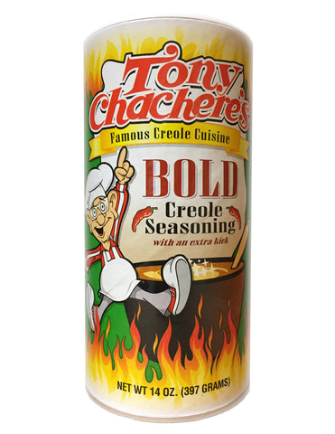 <b>TONY CHACHERE'S</b><br>Bold Creole Seasoning