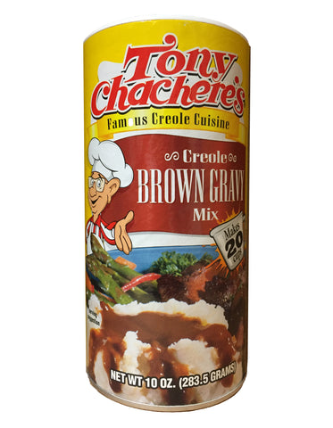<b>TONY CHACHERE'S</b><br>Creole Brown Gravy Mix