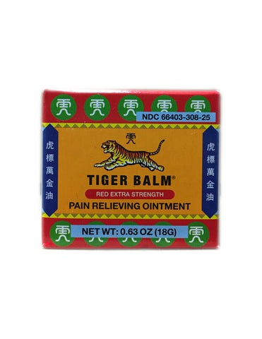 <b>TIGER BALM</b><br>Pain Relieving Ointment (Red Extra Strength)