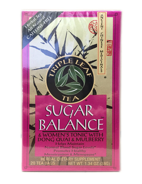 <b>TRIPLE LEAF</b><br>Tea (Sugar Balance) - 20 Bags