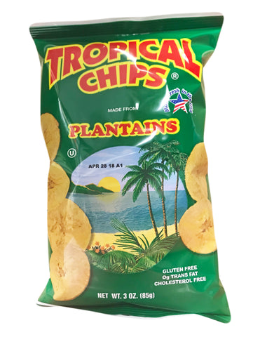 <b>TROPICAL</b><br>Plantain Chips