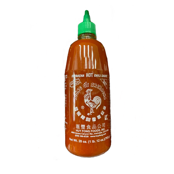 <b>HUY FONG</b><br>Sriracha Hot Chili Sauce
